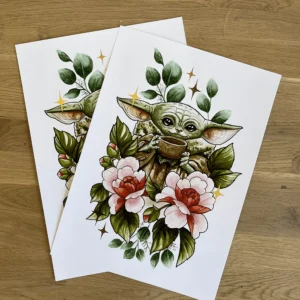 The Child Foiled Print