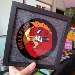 Gilded Glass Hellfish Logo