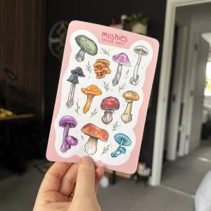 Mushies Vinyl Sticker Sheet