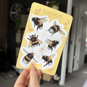 Bumblebee Vinyl Sticker Sheet