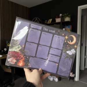 Fire Frog Weekly Desk Planner